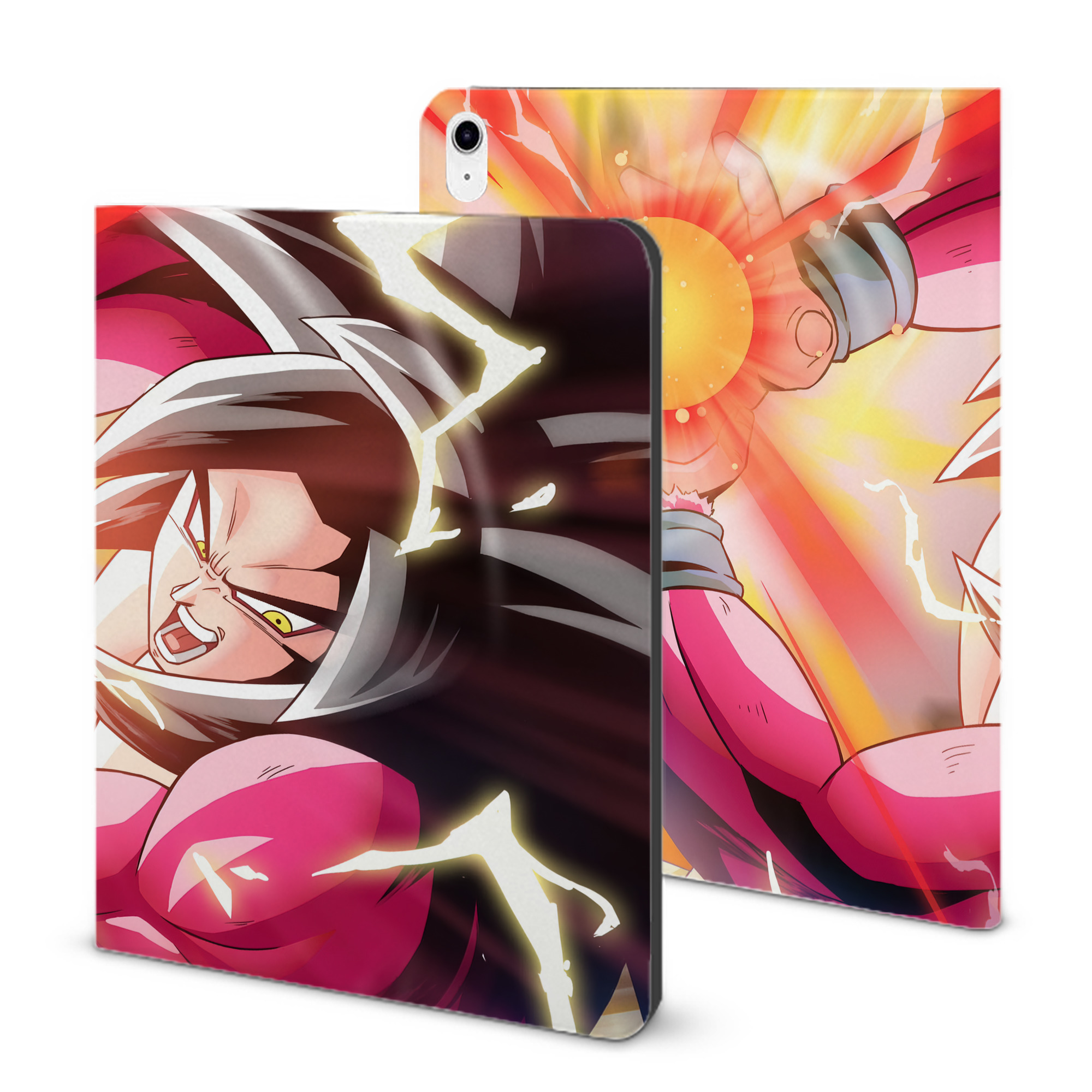 （画像用） ドラゴンボール DRAGON BALL IPad ケース ブック型 PUレザー TPU 耐衝撃 軽量 薄型 ペン収納なし 全面保護 IPad 各モデル対応